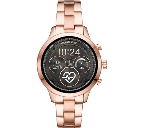 smartwatch michael kors access runway różowe złoto mkt5046